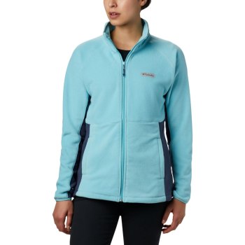 Dámské Bundy Columbia Basin Trail Fleece Full Zip Top Světle Tyrkysové Tmavě Blankyt PZOWYE582